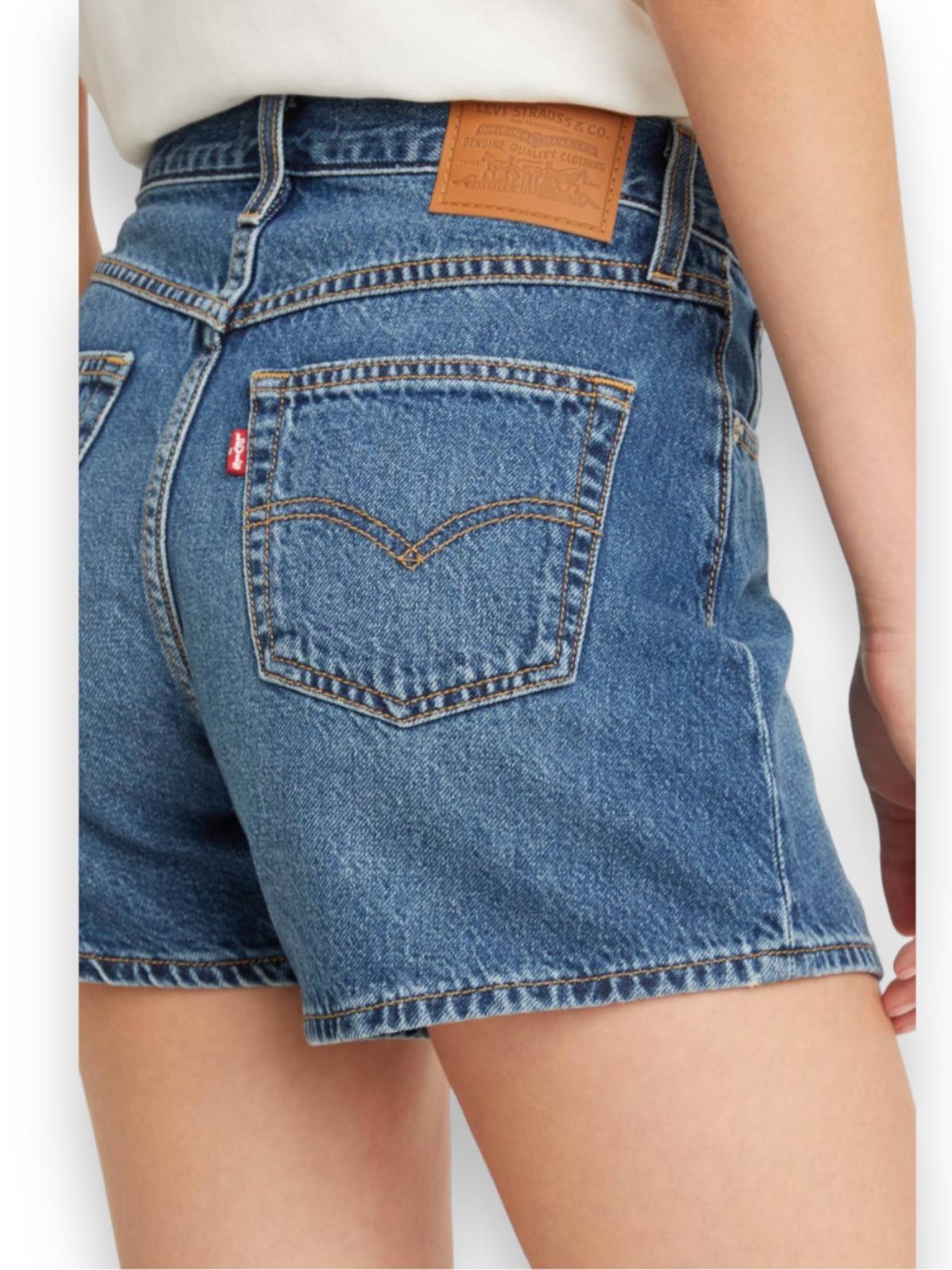 LEVI'S STRAUSS 80' MOM SHORT HIGH RISE