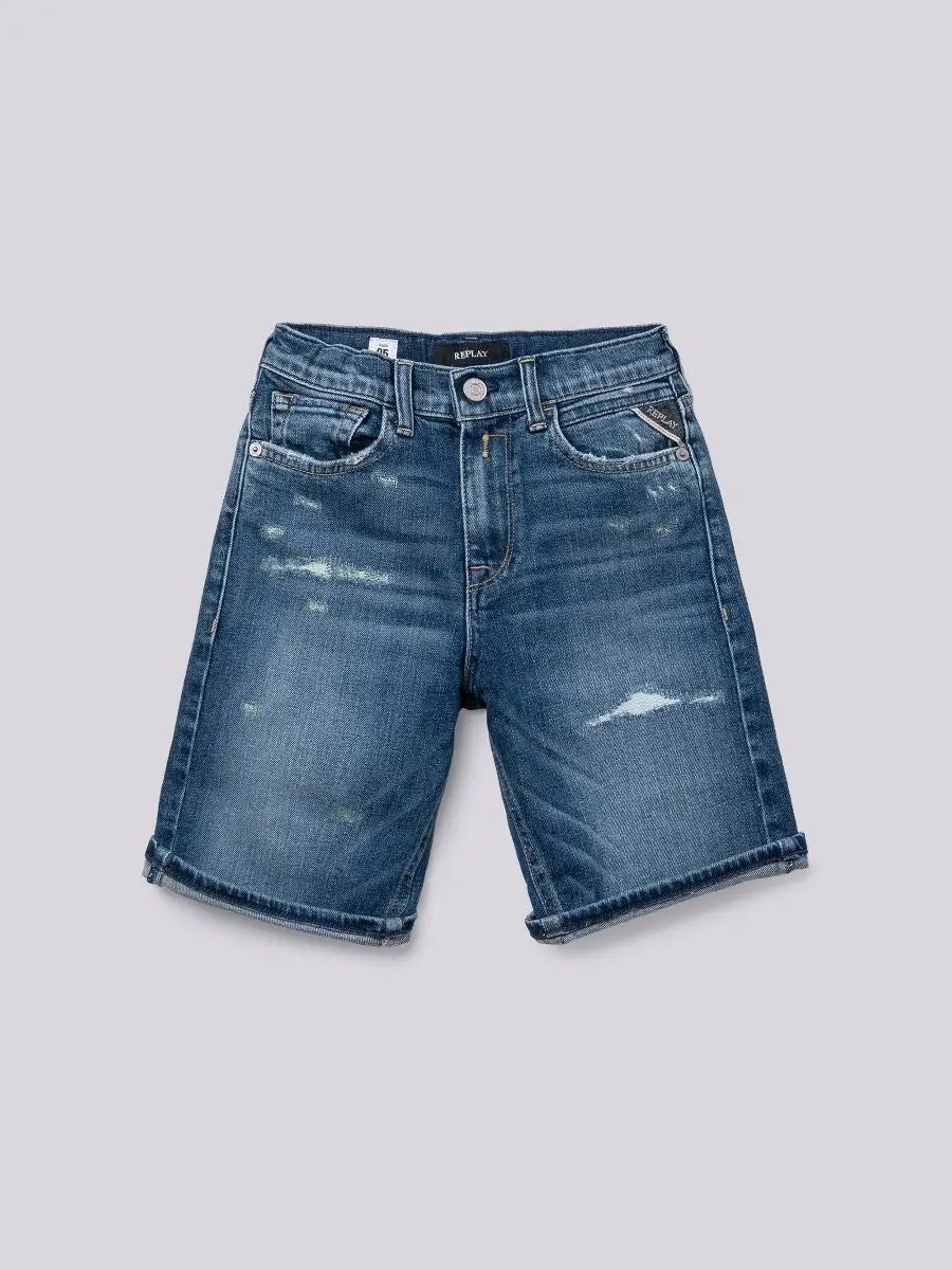 REPLAY PANTALONCINO COTONE