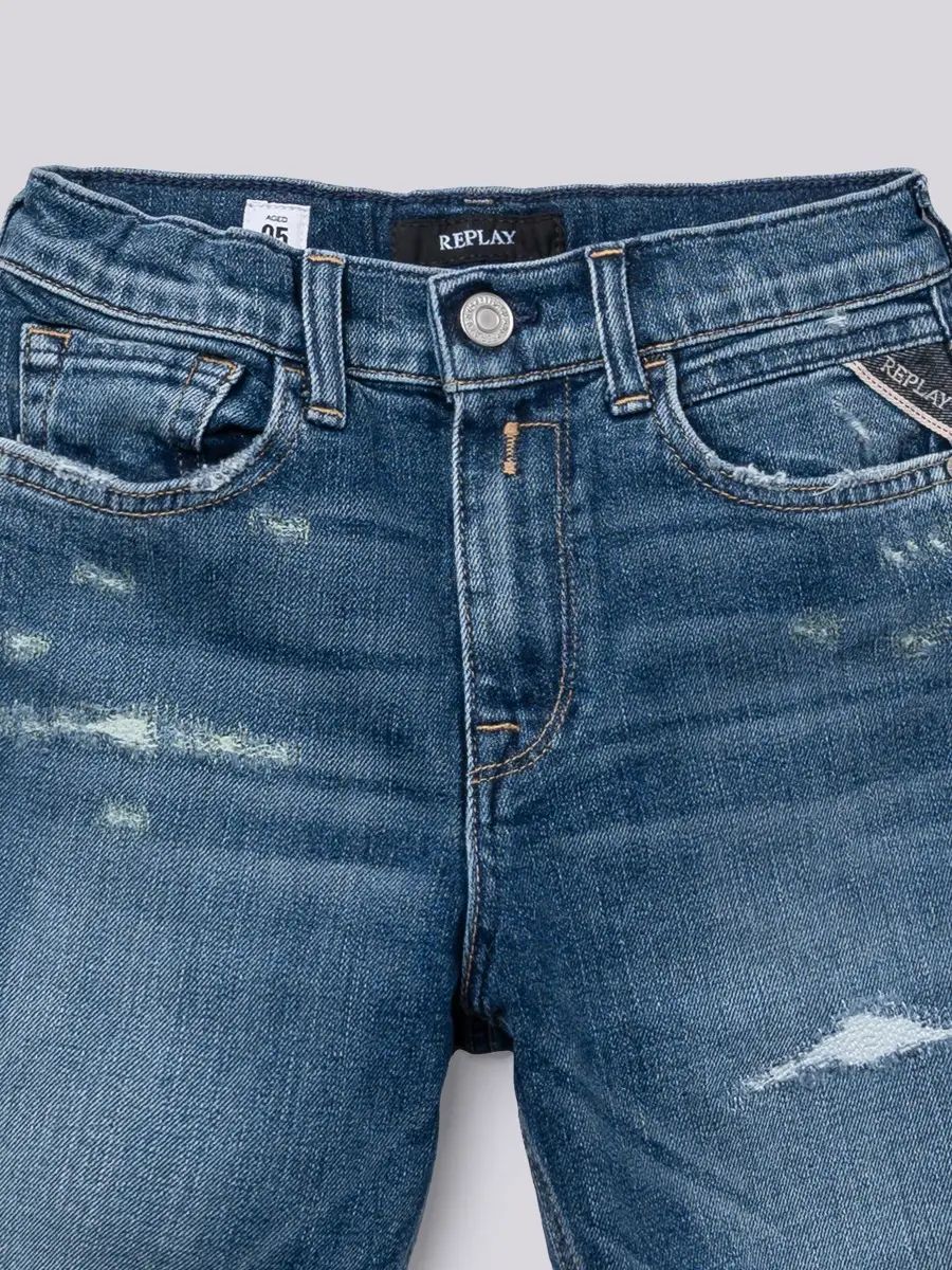 REPLAY PANTALONCINO COTONE