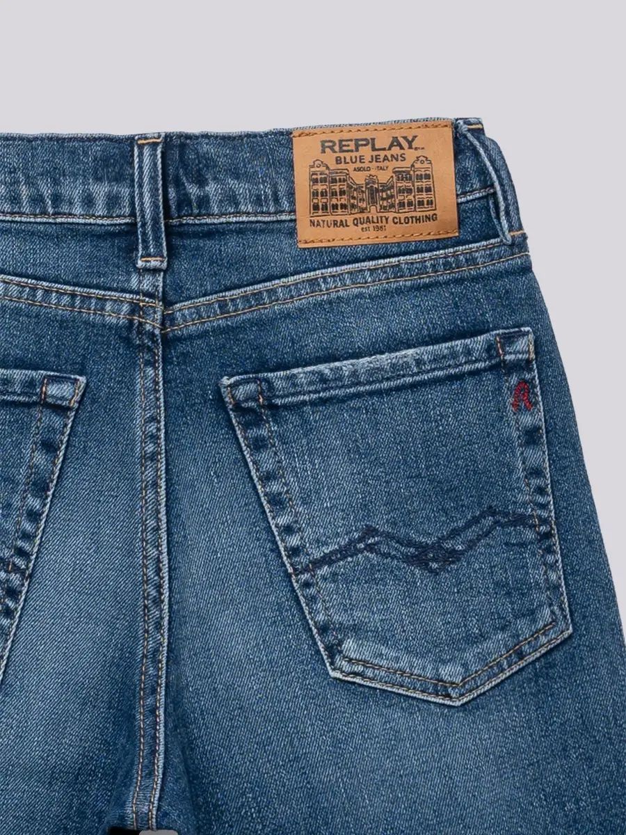 REPLAY PANTALONCINO COTONE