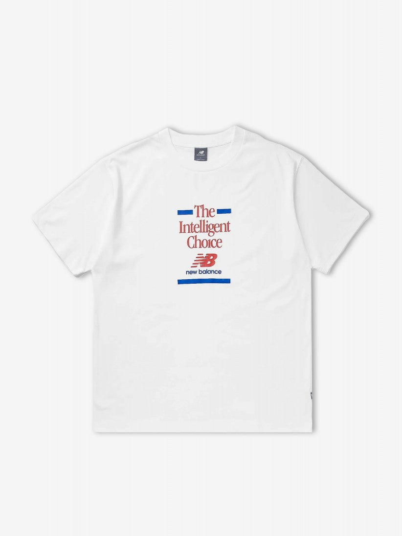 NEW BALANCE T-SHIRT COTONE M/C