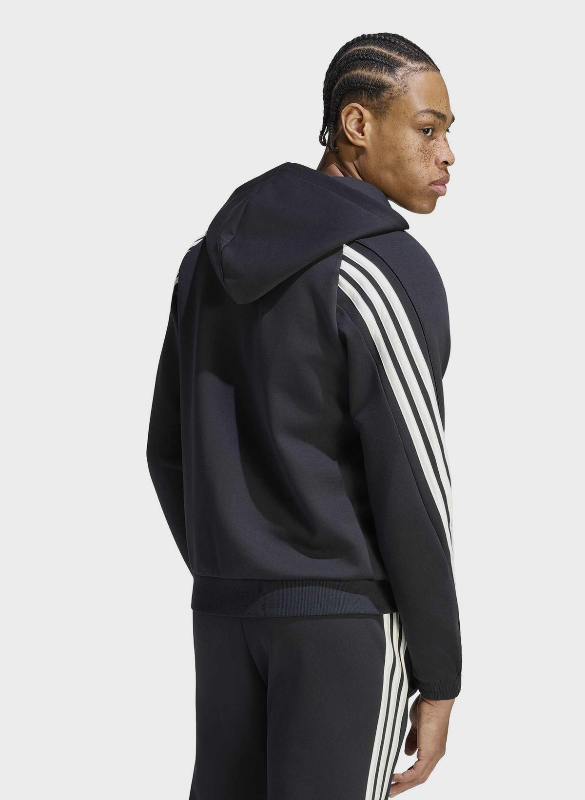 ADIDAS M STA 3S FULL ZIP HD