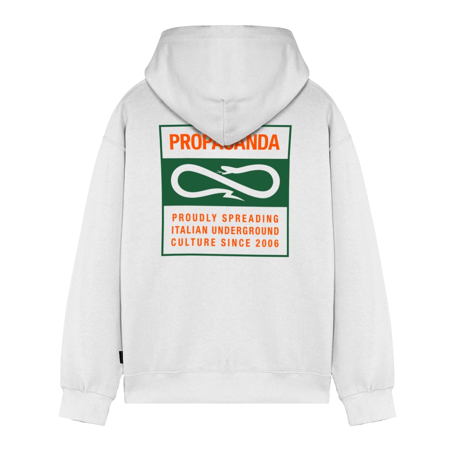 PROPAGANDA LABEL BICOLOR BIANCO