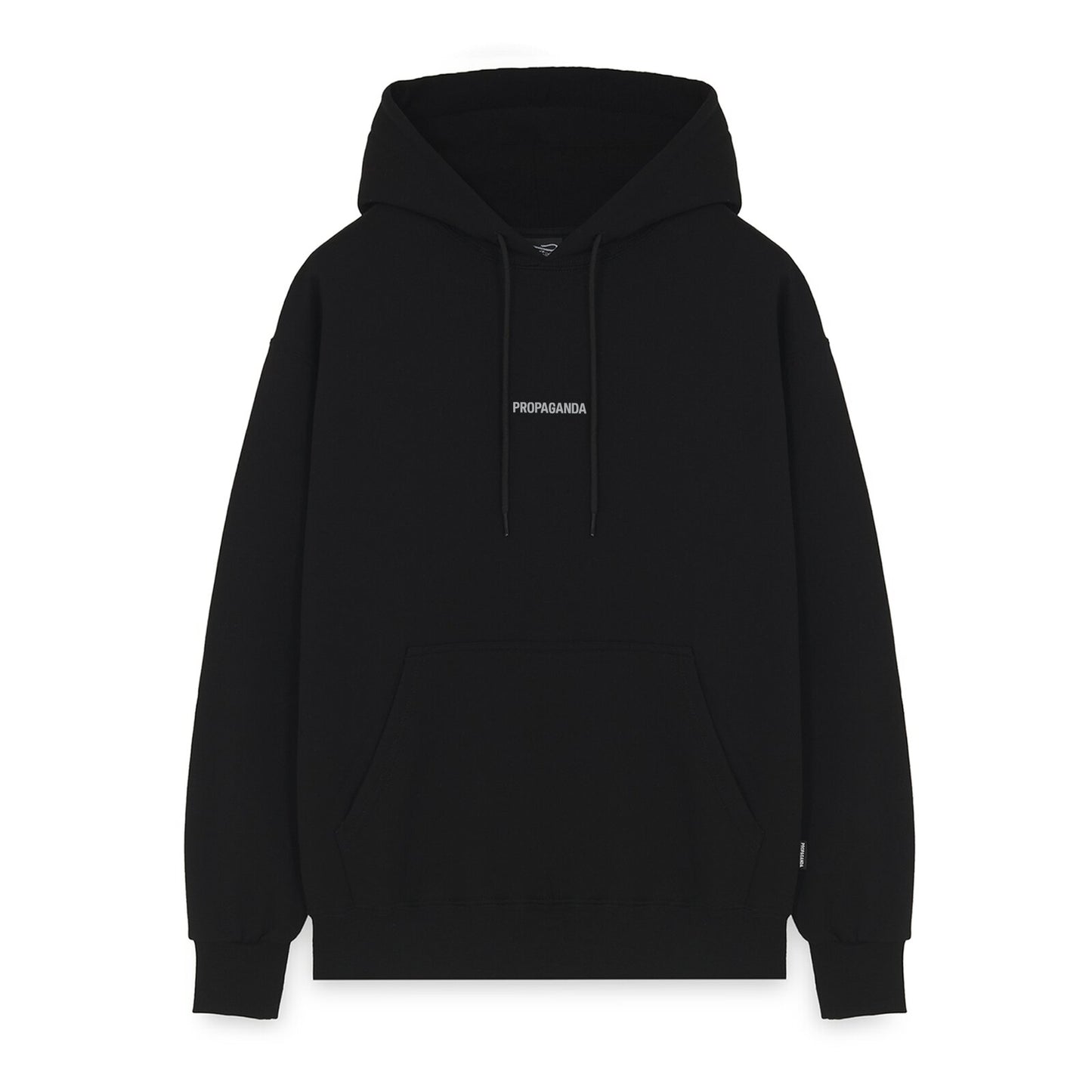 PROPAGANDA FELPA 100% COTTONE RIBS OG NERO