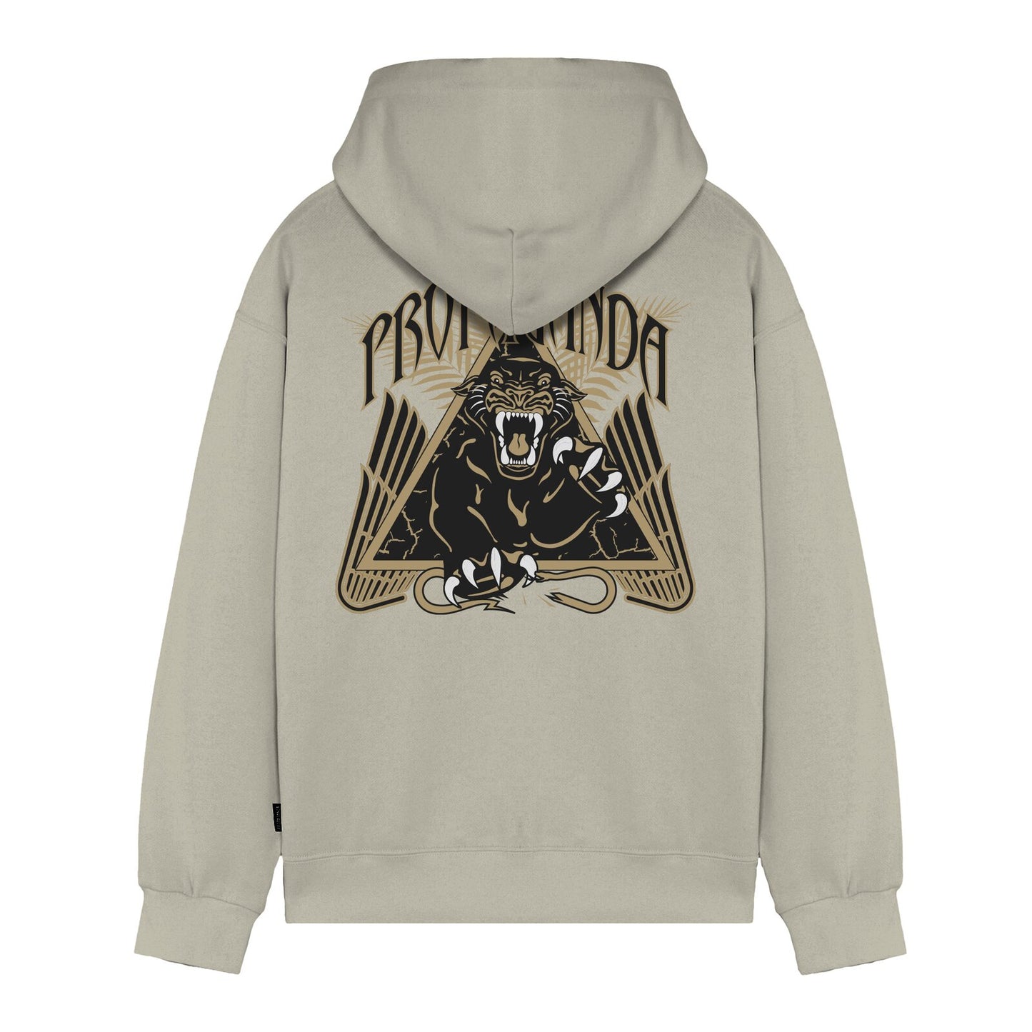 PROPAGANDA FELPA 100% COTONE TRIANGLE PANTHER BONE