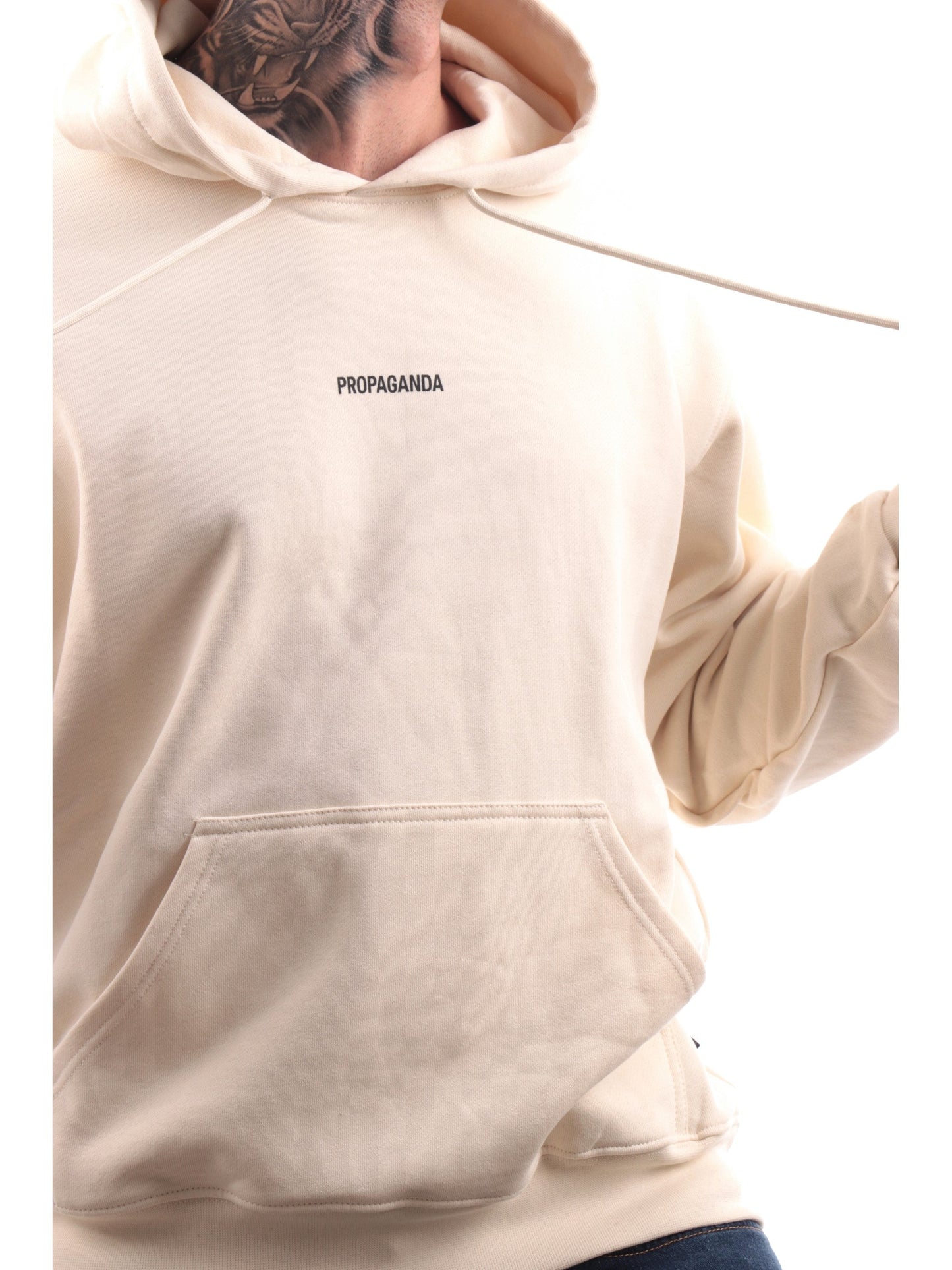 PROPAGANDA FELPA 100% COTONE RIBS CORAL BONE