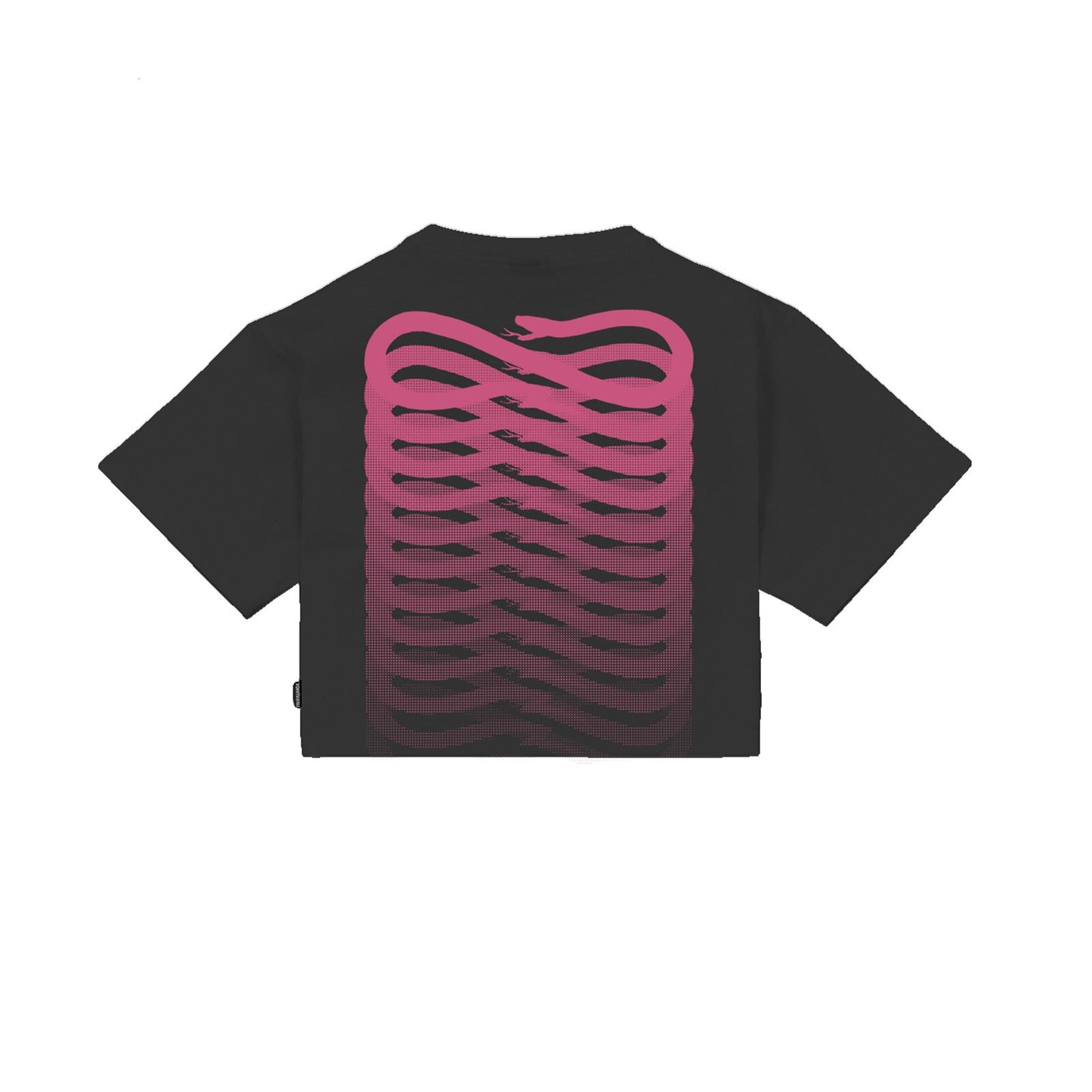 PROPAGANDA CROPPED T-SHIRT M/M 100% COTONE RIBS WOMAN