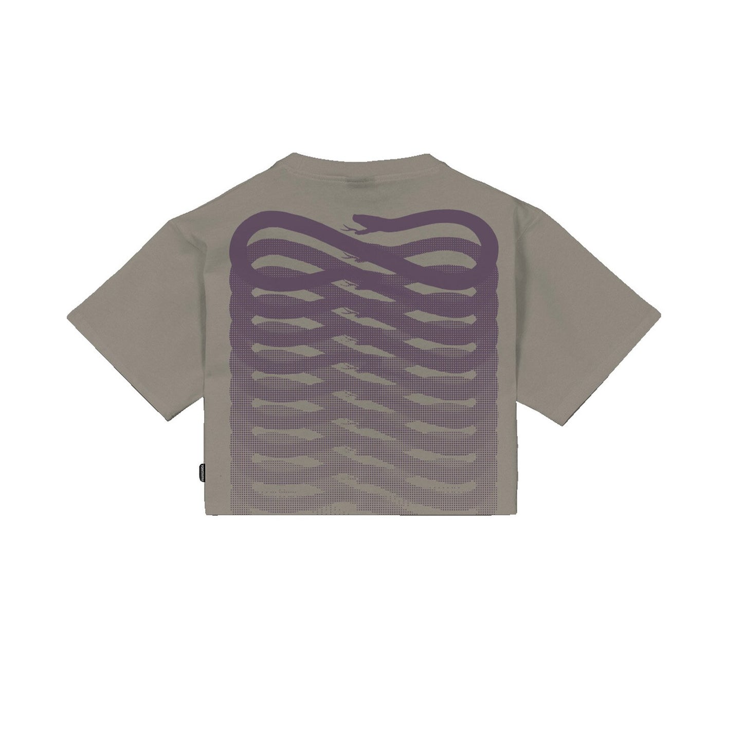 PROPAGANDA CROPPED T-SHIRT M/M 100% COTONE RIBS