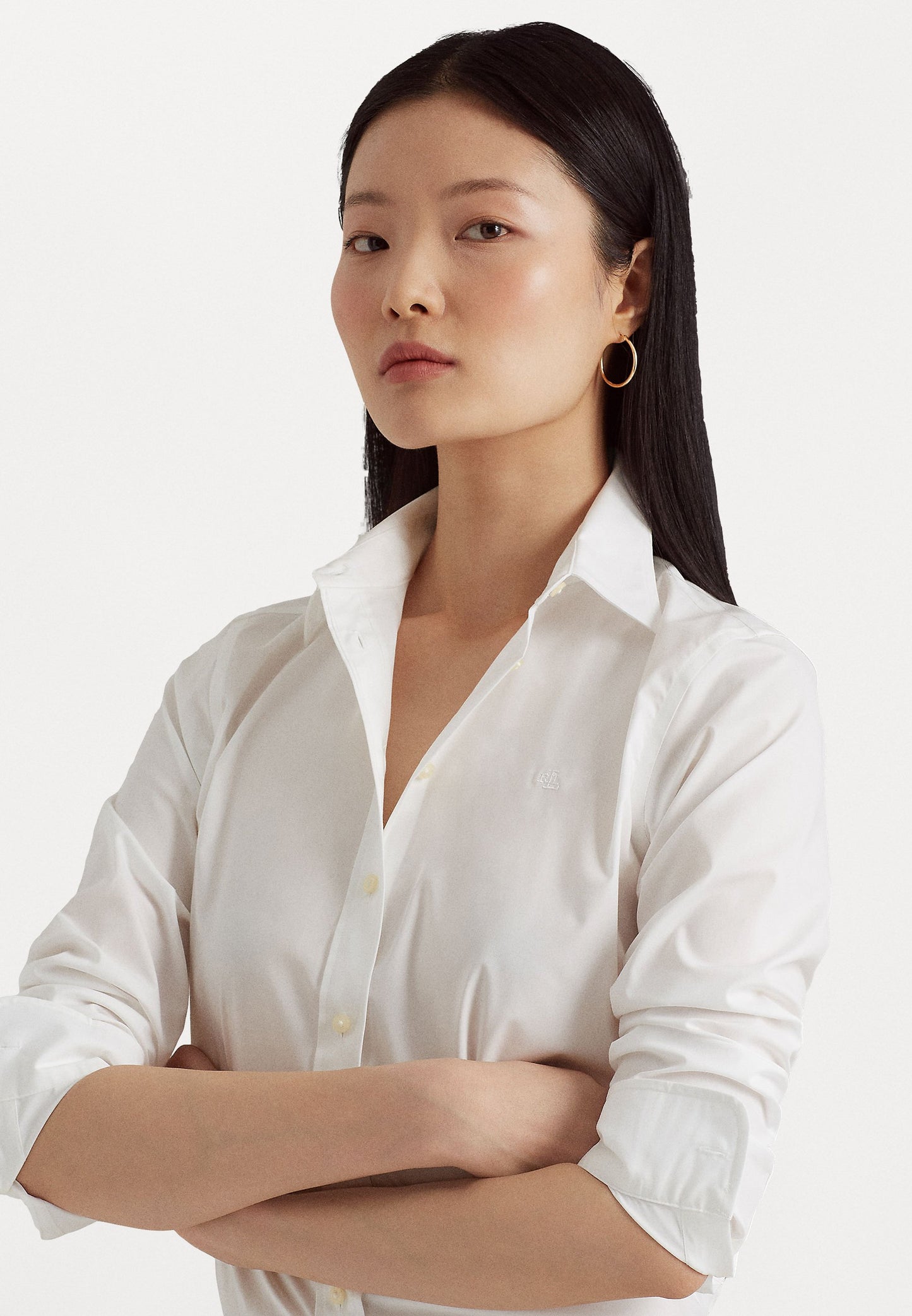 CALVIN KLEIN COTTON LS LEAN SHIRT