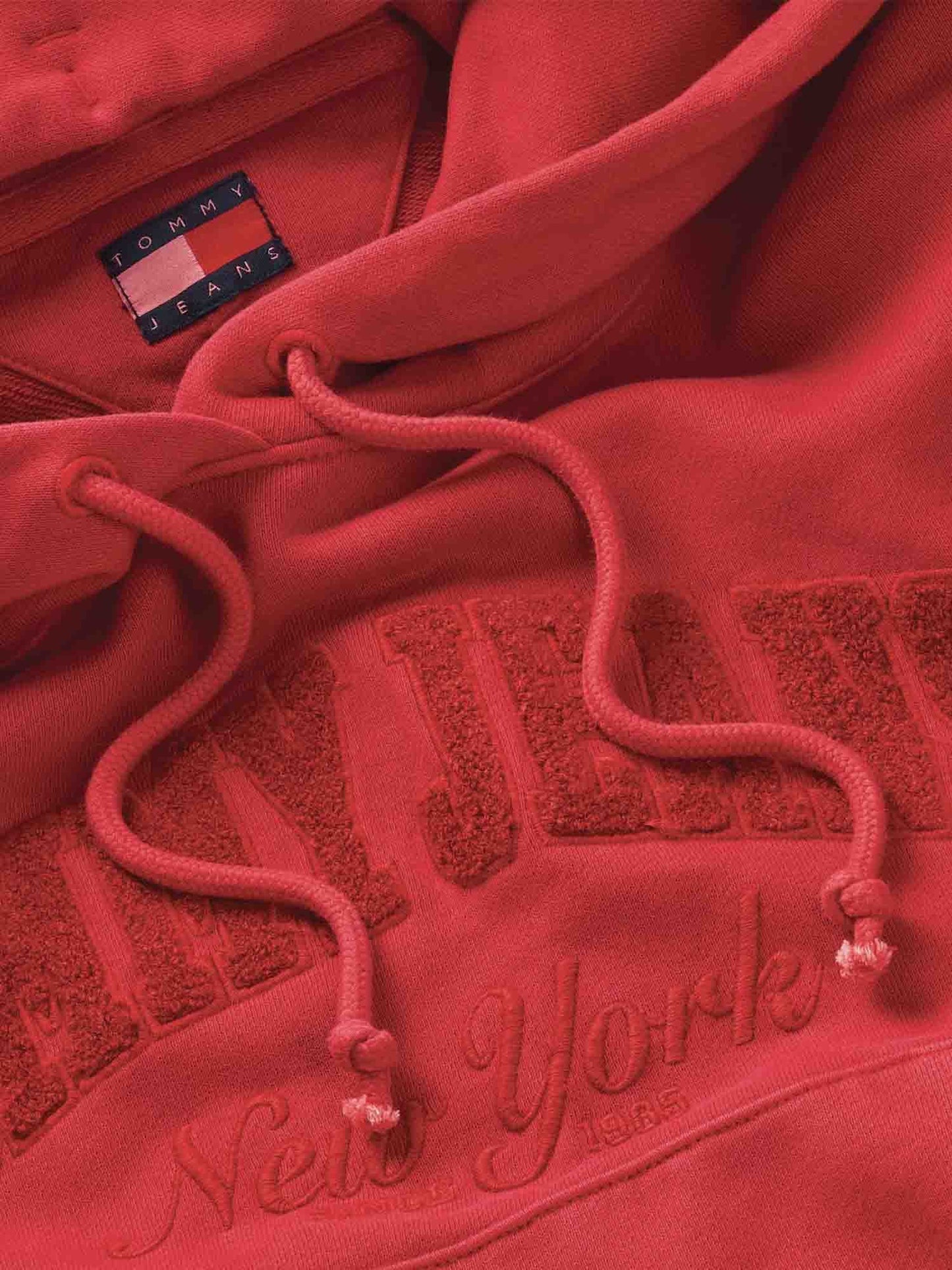 TOMMY JEANS BOXY CRP GMD VARSITY HOODIE