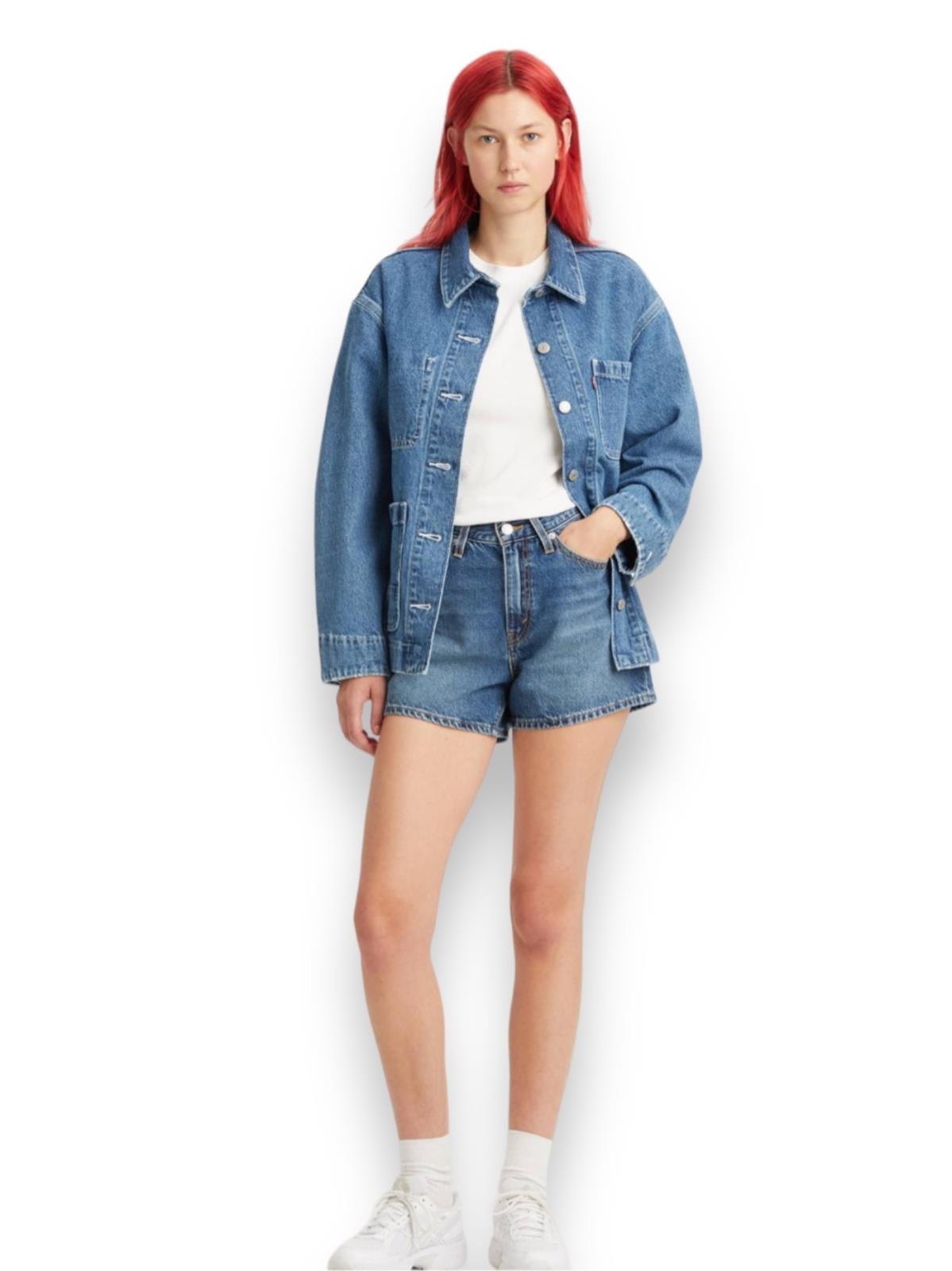 LEVI'S STRAUSS 80' MOM SHORT HIGH RISE