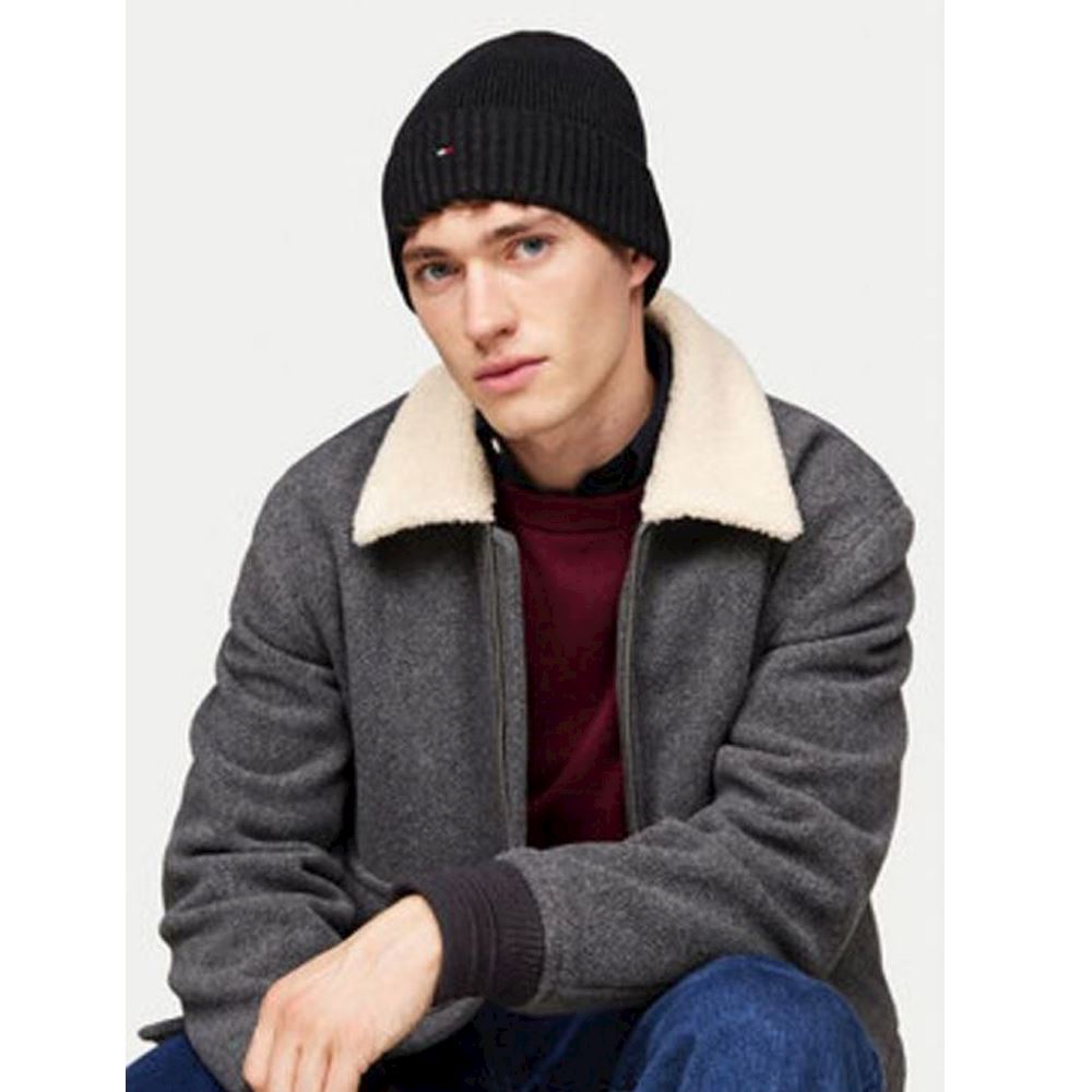 TOMMY JEANS FLAG PIMA COTTON BEANIE