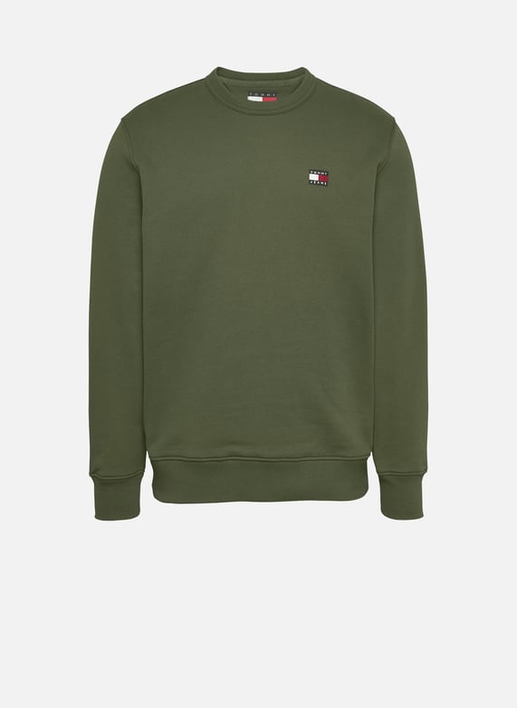 TOMMY JEANS TJM REG BADGE CREW EXT FELPA