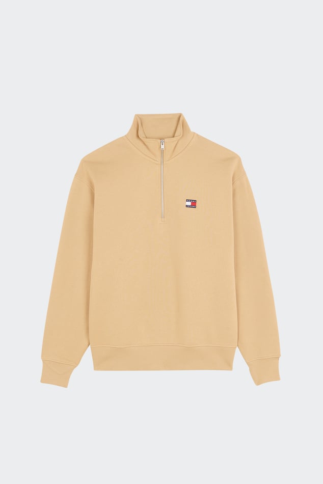 TOMMY JEANS TJM RELAXED BADGE 1/4 ZIP