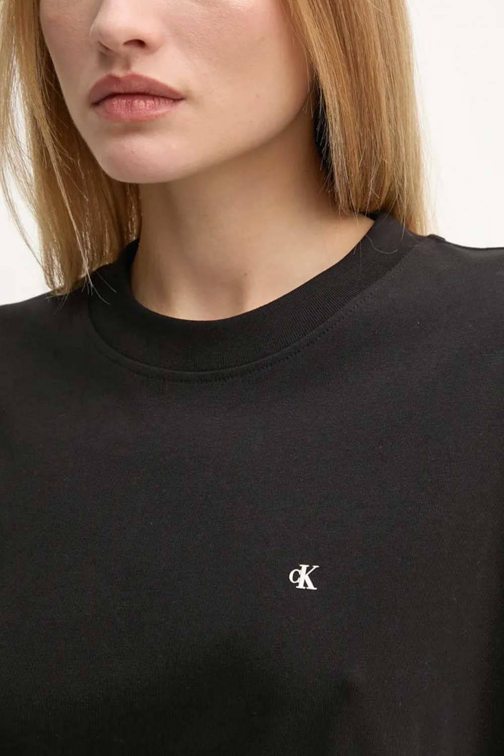 CALVIN KLEIN SCRIPT INSTITUTIONAL BF TEE