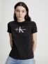 CALVIN KLEIN DIFFUSED MONOLOGO RE TSHIRT MANICA CORTA