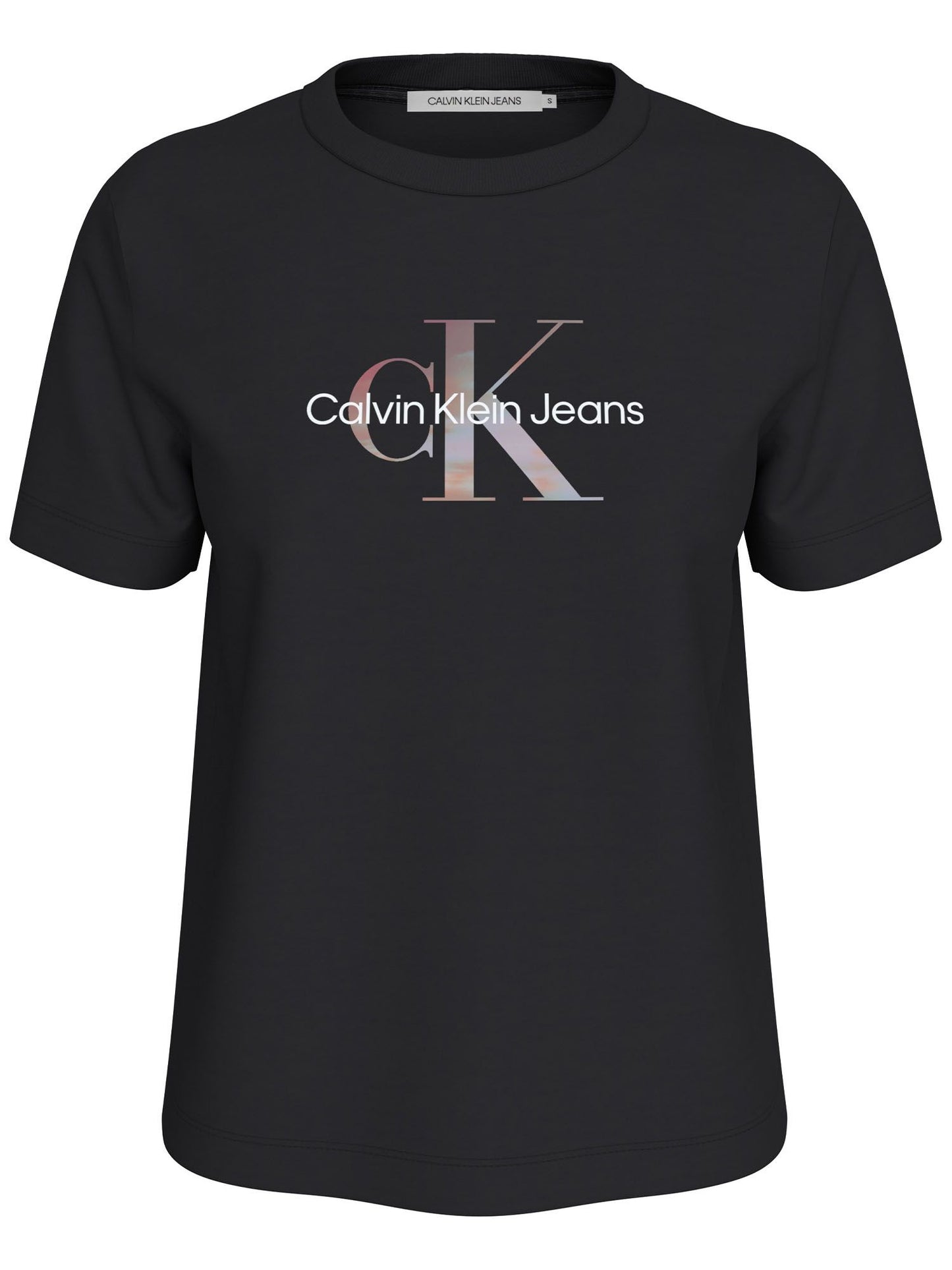 CALVIN KLEIN DIFFUSED MONOLOGO RE TSHIRT MANICA CORTA