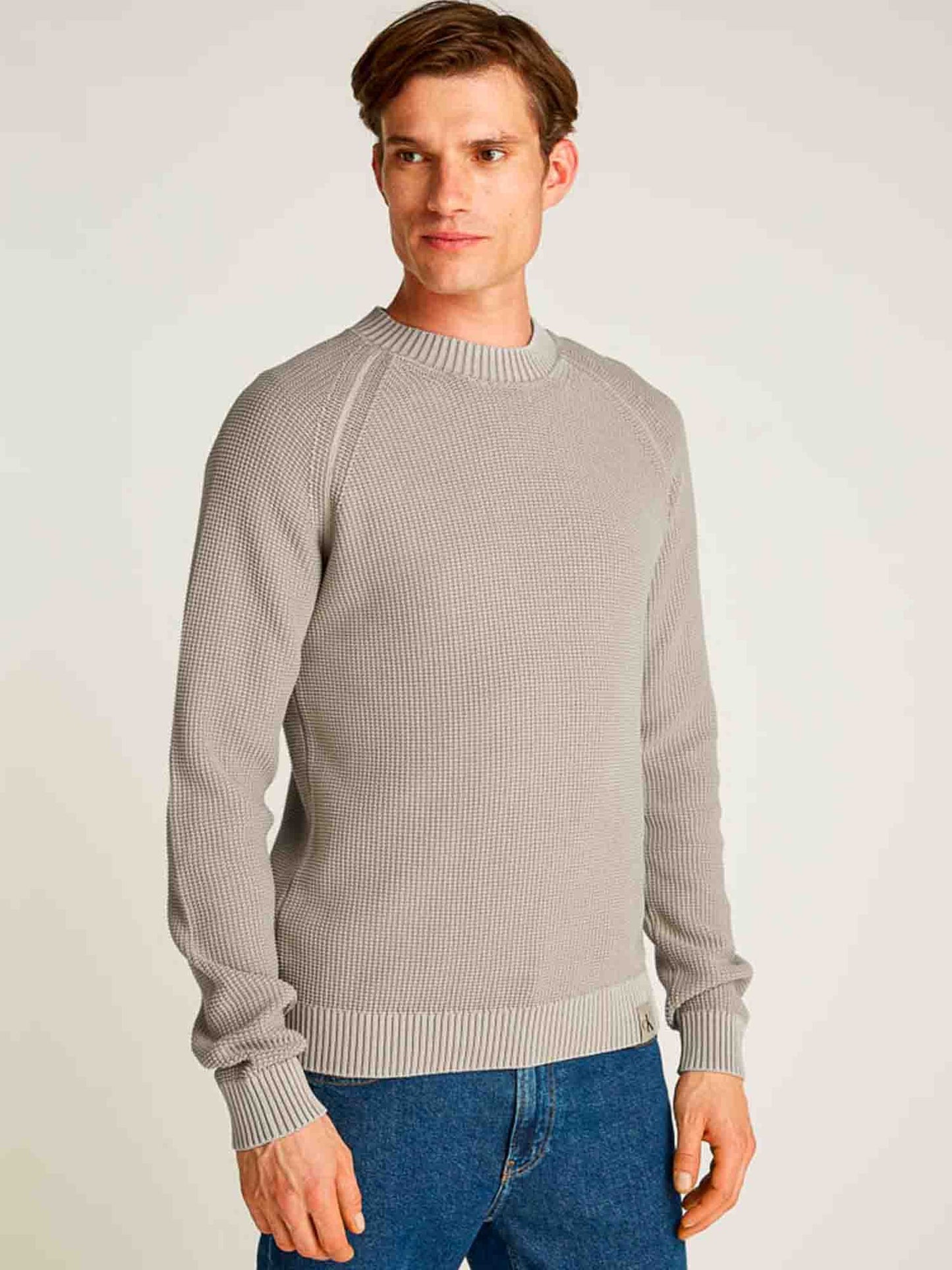 CALVIN KLEIN WASHED RAGLAN SWEATER
