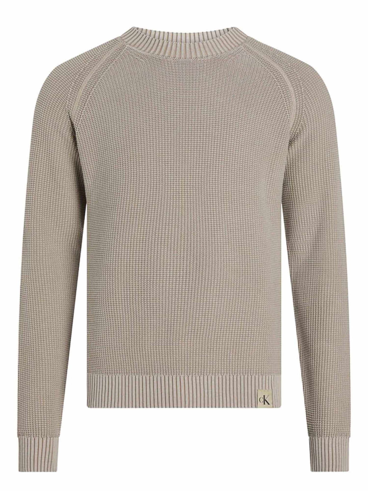 CALVIN KLEIN WASHED RAGLAN SWEATER