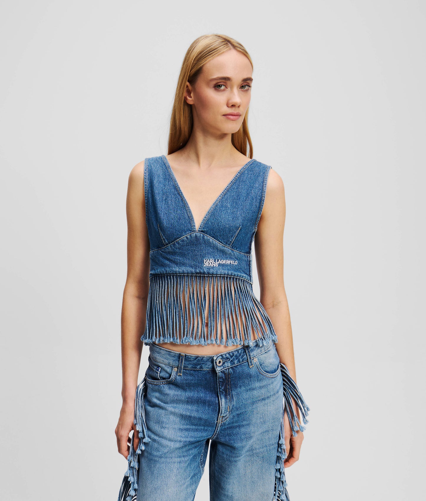 KARL LAGERFELD DENIM TOP