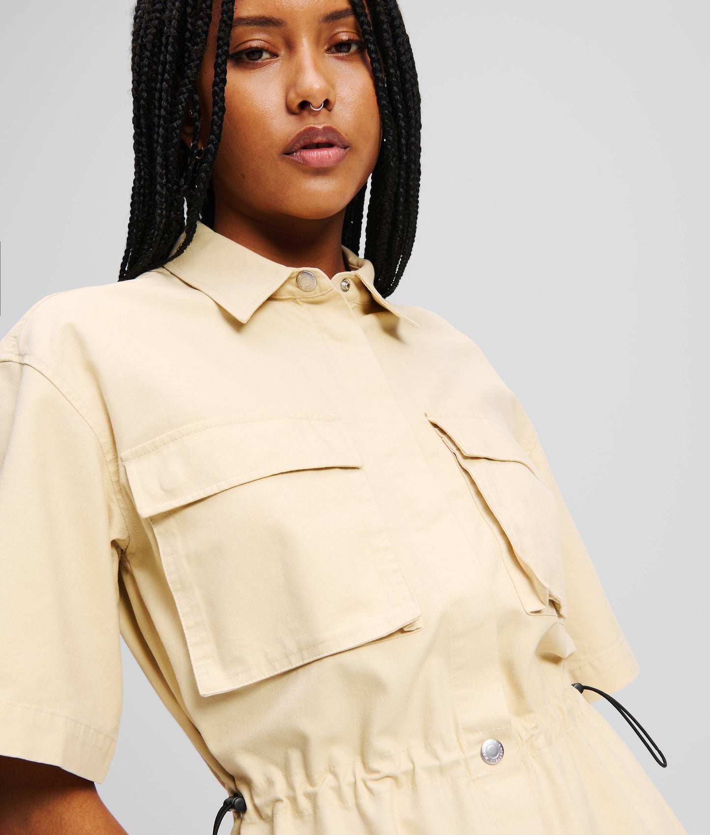 KARL LAGERFELD UTILITY DRESS