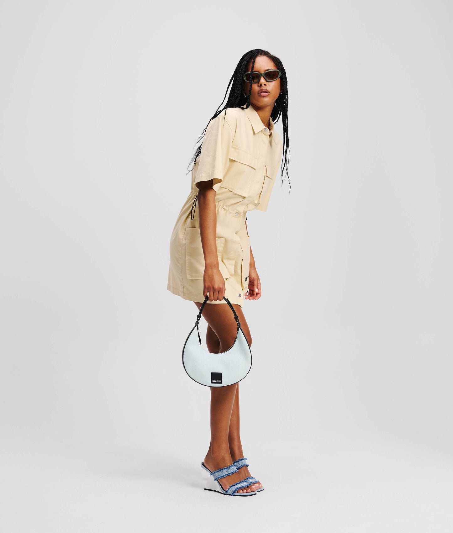 KARL LAGERFELD UTILITY DRESS