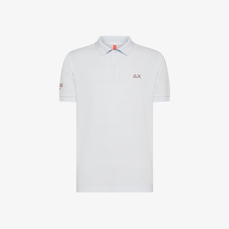 SUN68 POLO LOGO BEACH