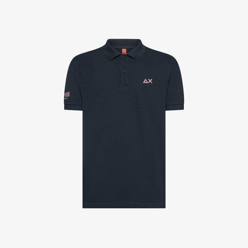 SUN68 POLO LOGO BEACH
