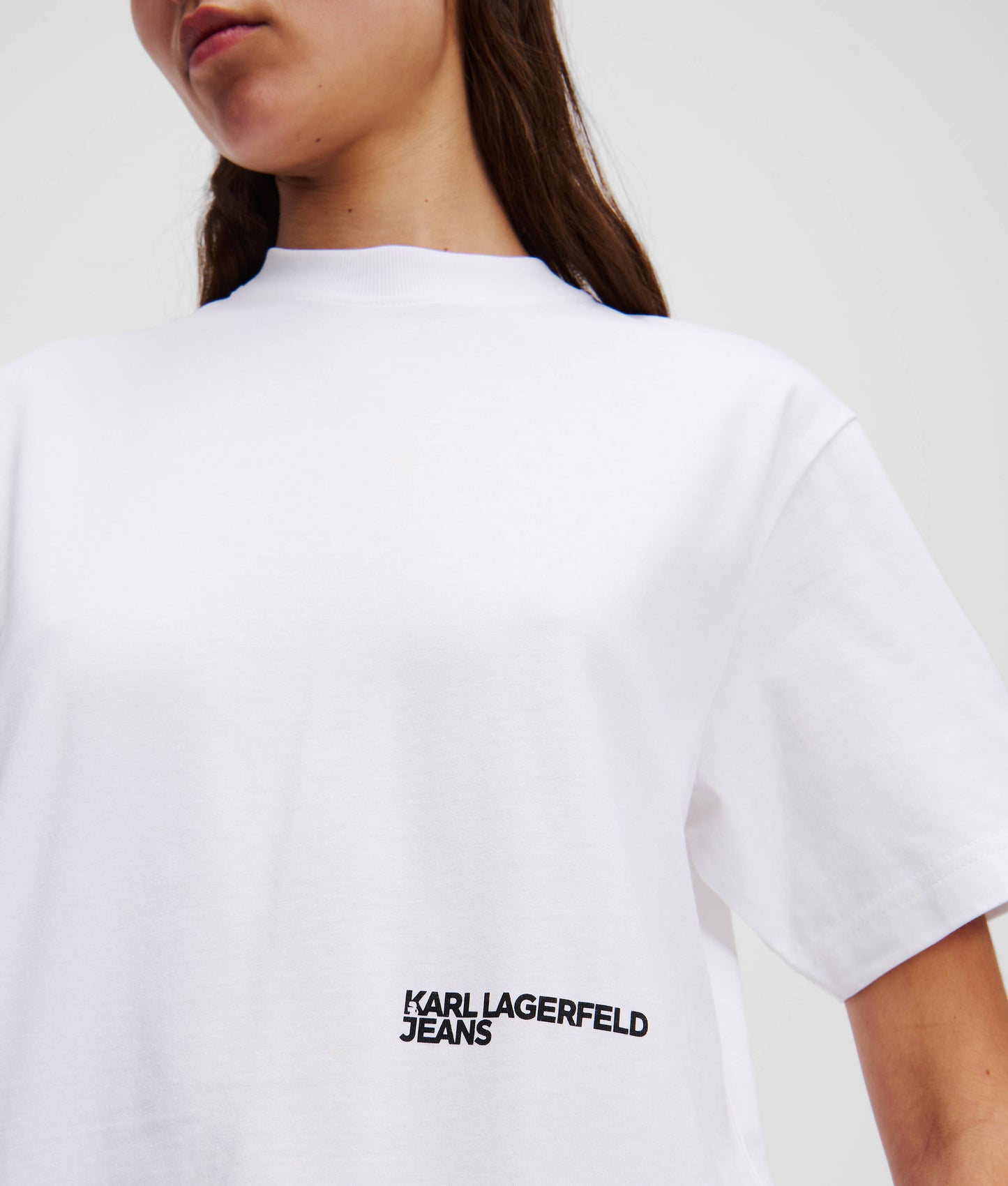 KARL LAGERFELD T-SHIRT DONNA MANICA CORTA
