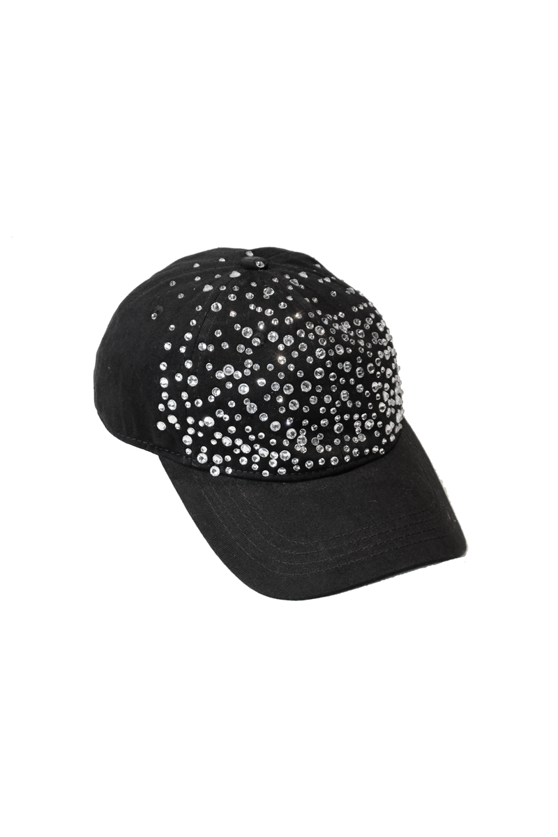 SOMBRERO CON VISERA DE DIAMANTES DE IMITACIÓN ODI ET AMO