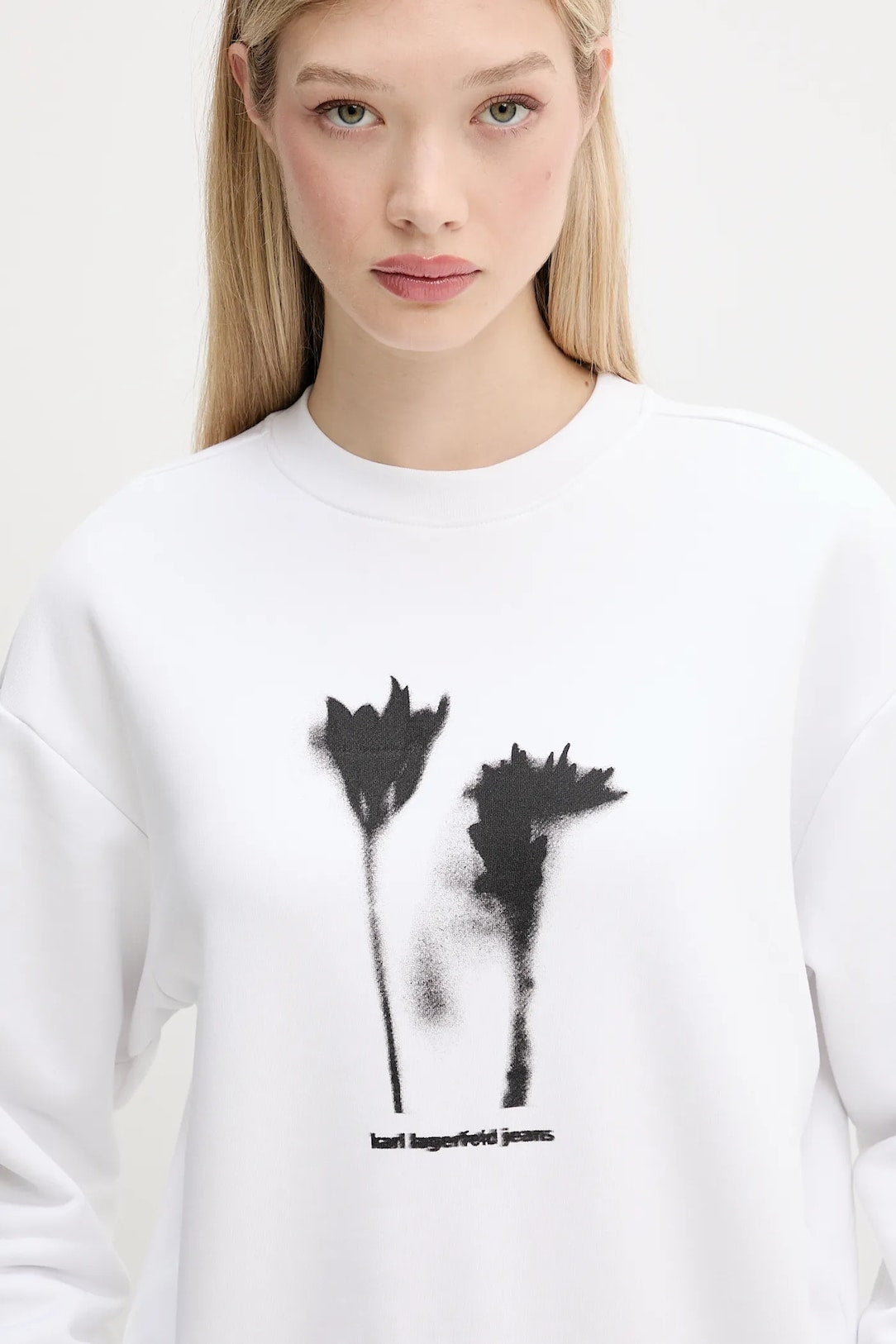 KARL LAGERFELD FELPA MANICA LUNGA DONNA