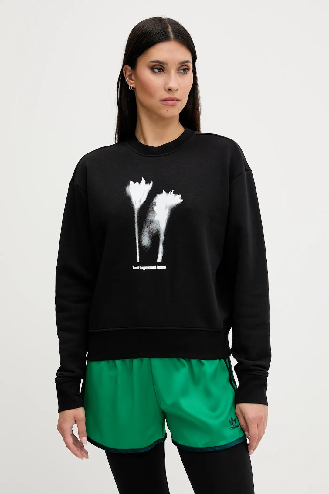 KARL LAGERFELD FELPA MANICA LUNGA DONNA