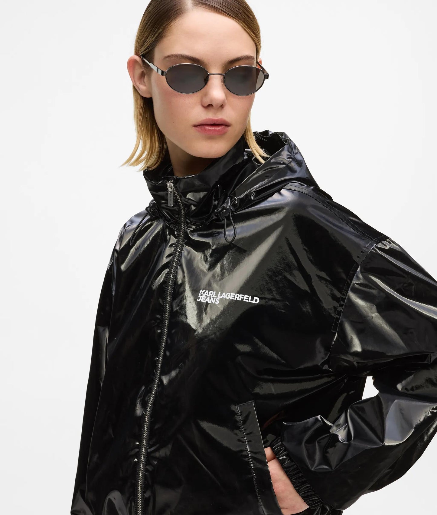 KARL LAGERFELD JEANS SHINY JACKET