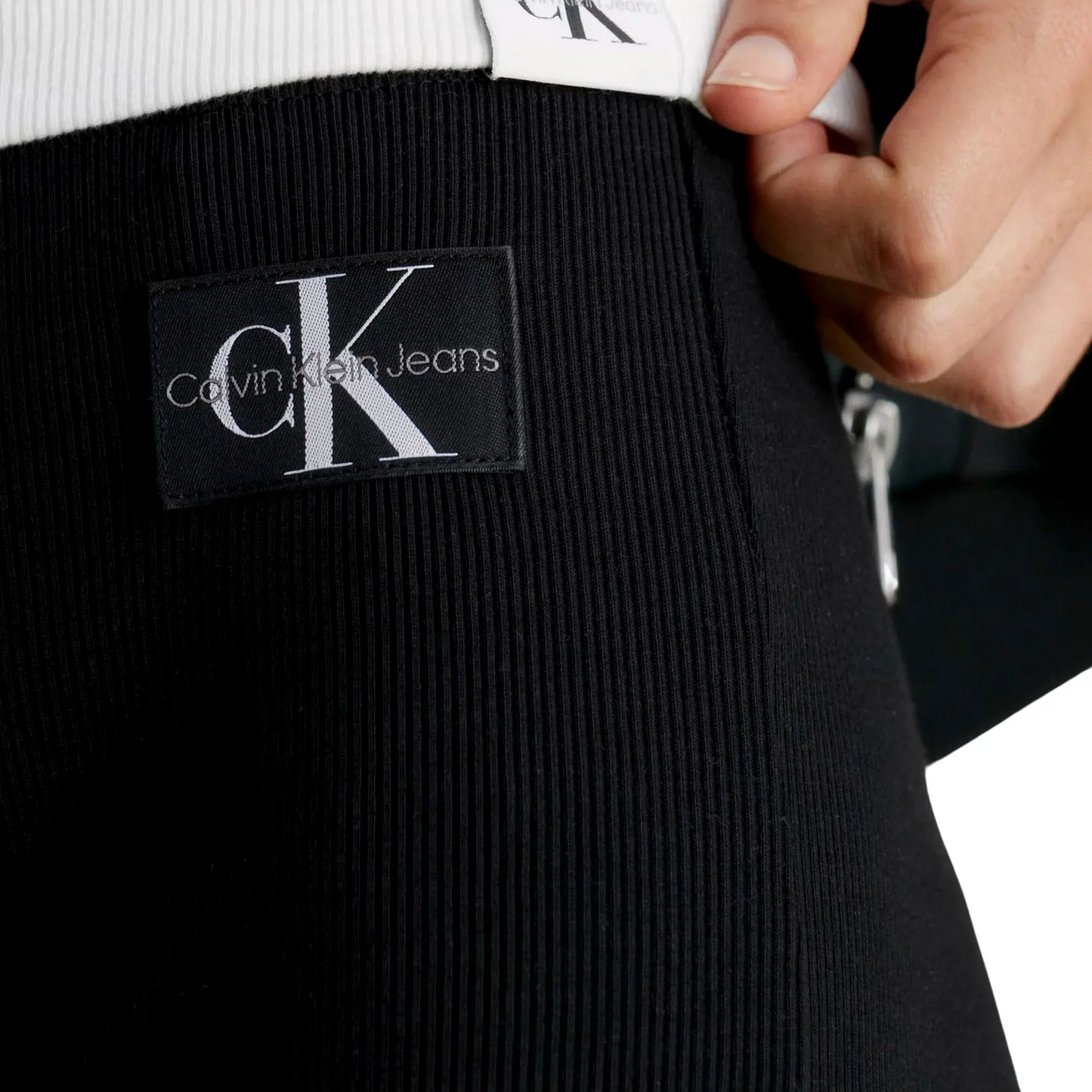 CALVIN KLEIN WOVEN LABEL UTILITY KINT PANT