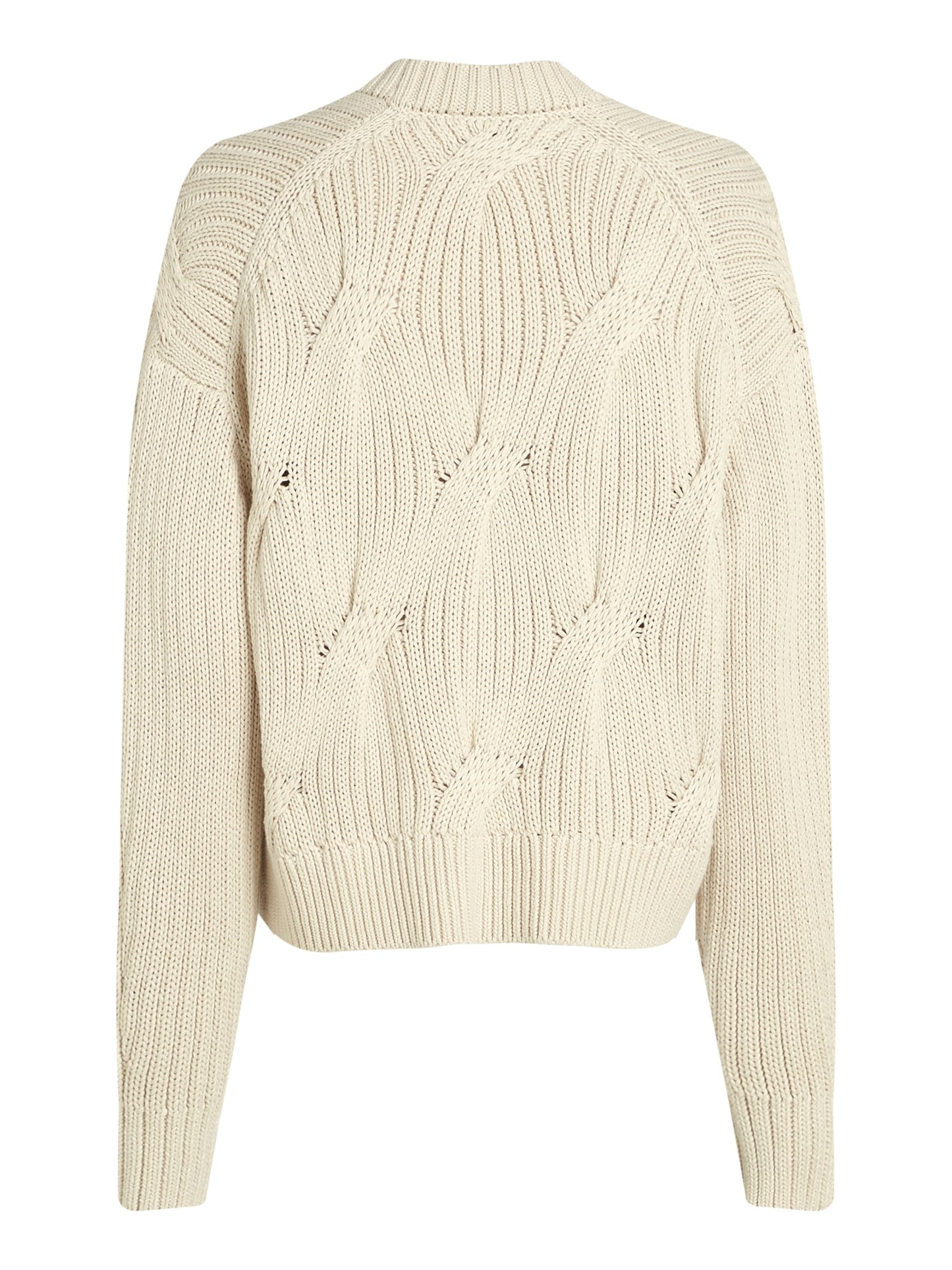 CALVIN KLEIN CABLE KNIT SWEATER CARDIGAN