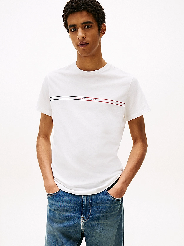 TOMMY JEANS SLIM ENTRY GRAPH T-SHIRT