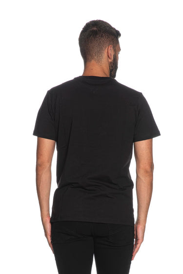 TOMMY JEANS TJM SLIM LINEAR CHEST TEE TEXT