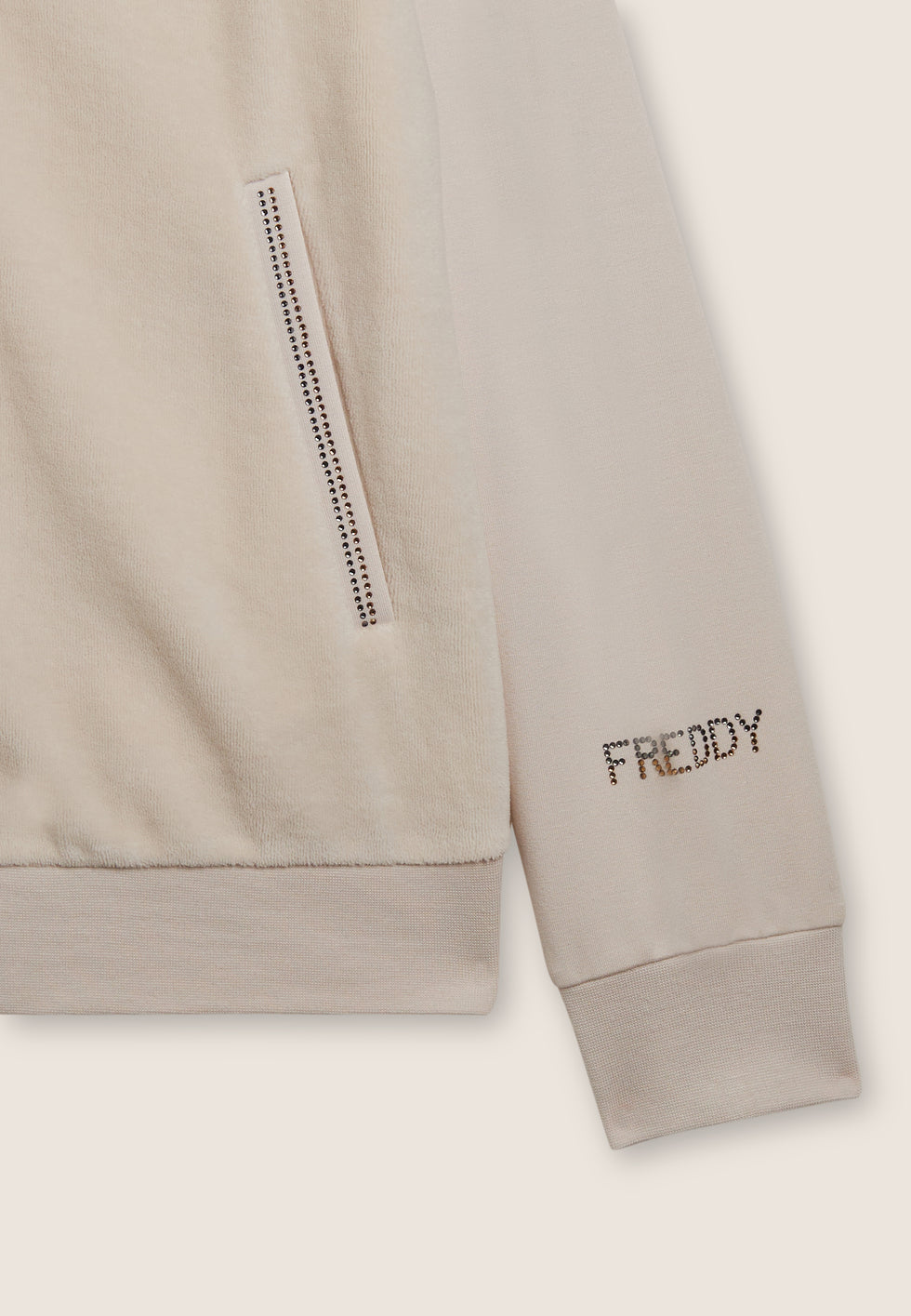 FREDDY FELPA CON ZIP DONNA