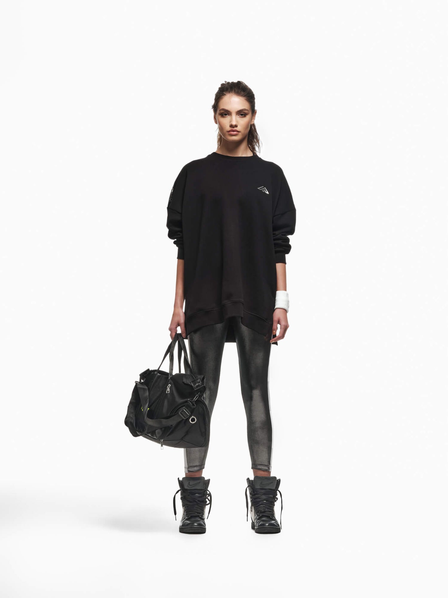 FIVELAB MAGLIA DONNA IN FELPA