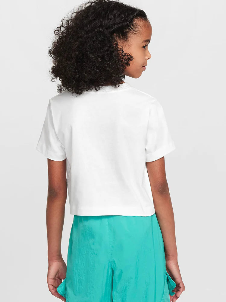 NIKE G NSW TEE CROP FUTURA HBR
