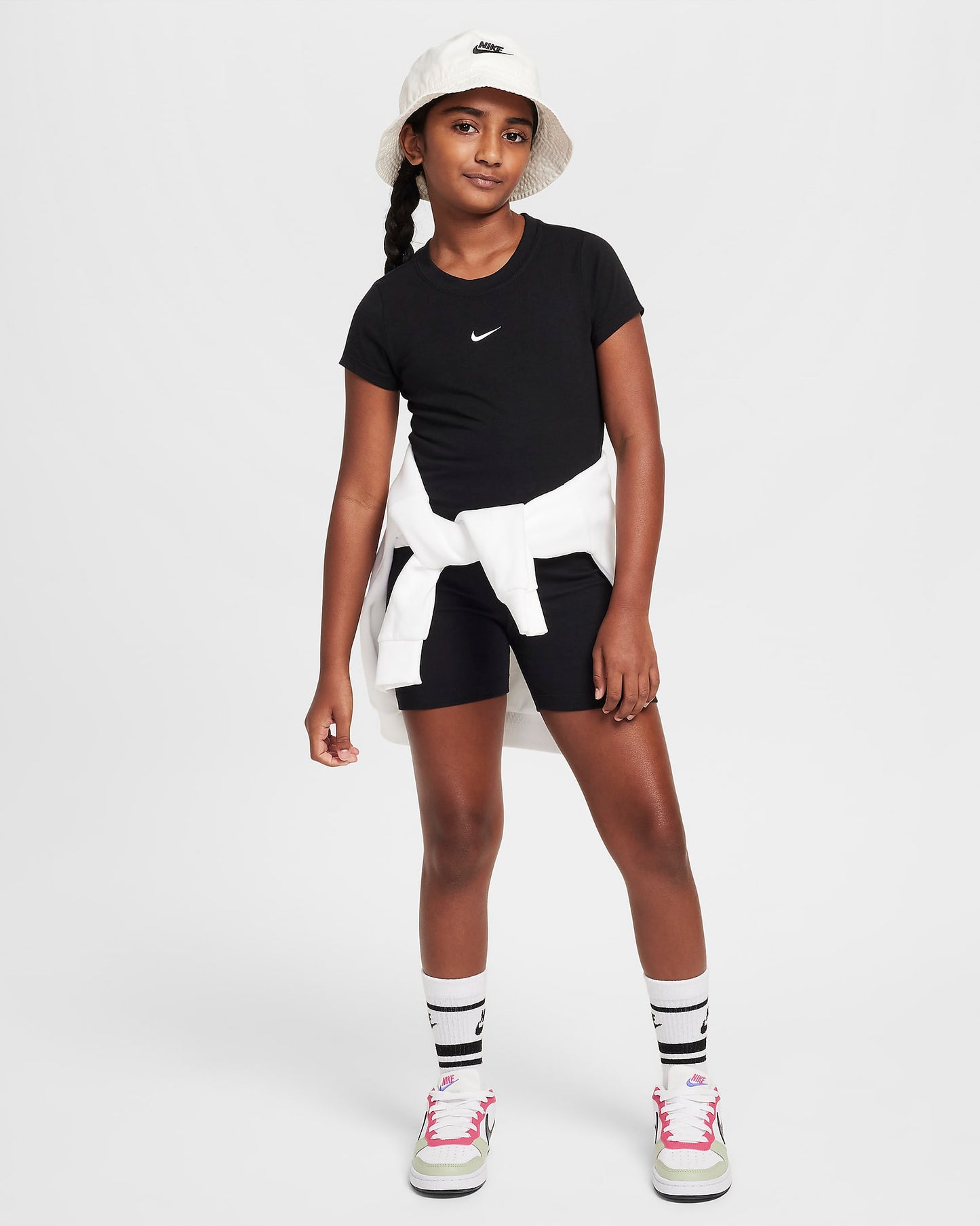 NIKE G NSW TEE SS SLIM MOD CROP