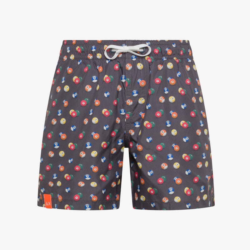 SUN68 BOY'S SWM PANT SMALL PATTERN