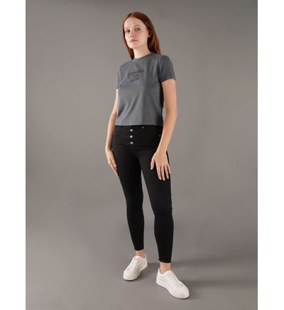 CALVIN KLEIN WASHED PUFF PRINT BABY TEE
