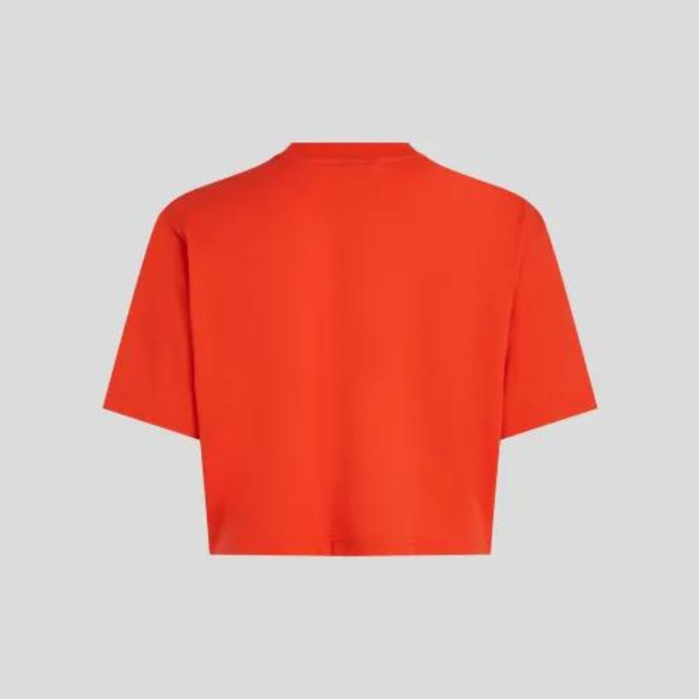KARL LAGERFELD JEANS CAMISETA MONOGRAMA CORTA REGULAR