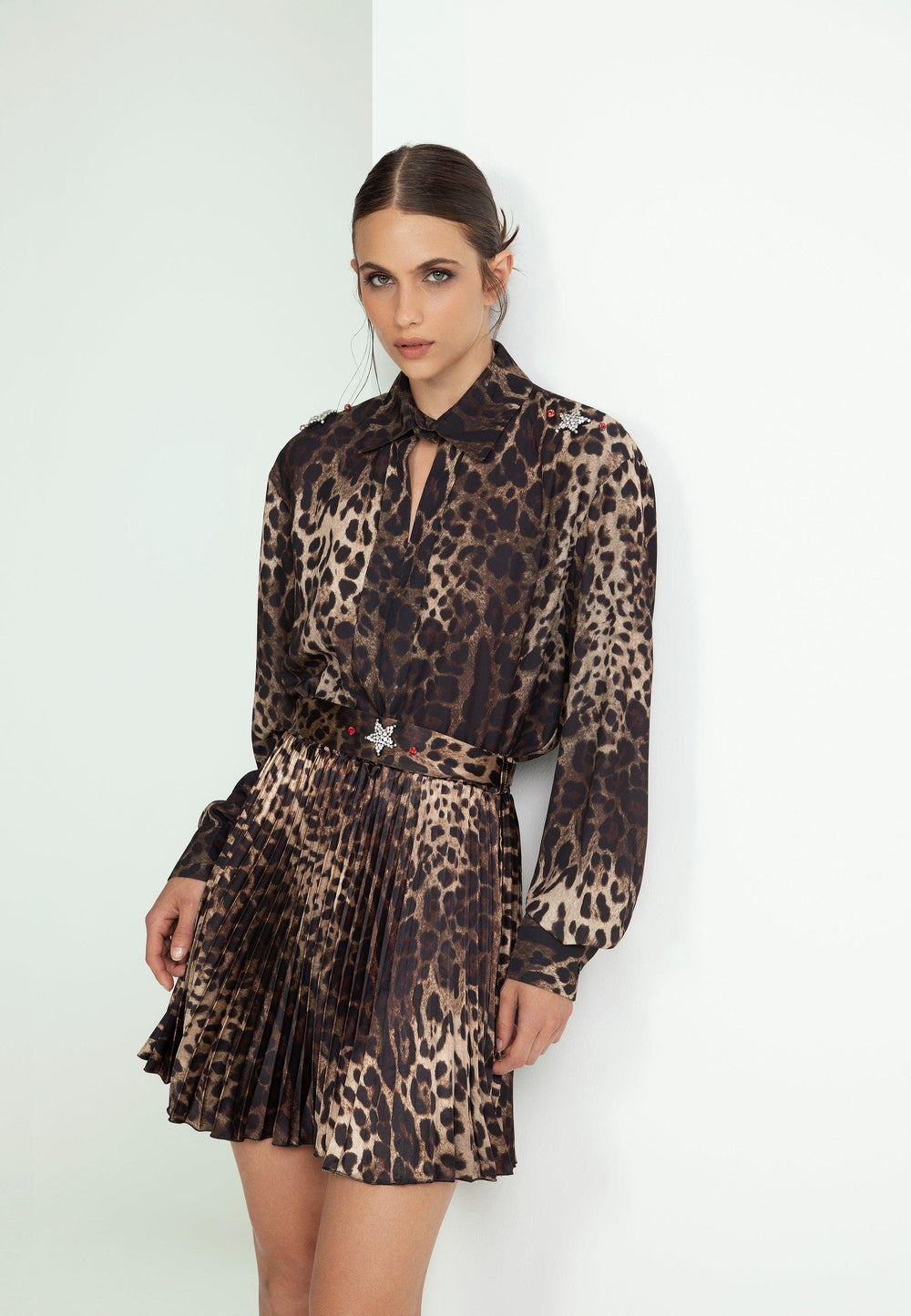 ODI ET AMO CAMICIA CHIFFON