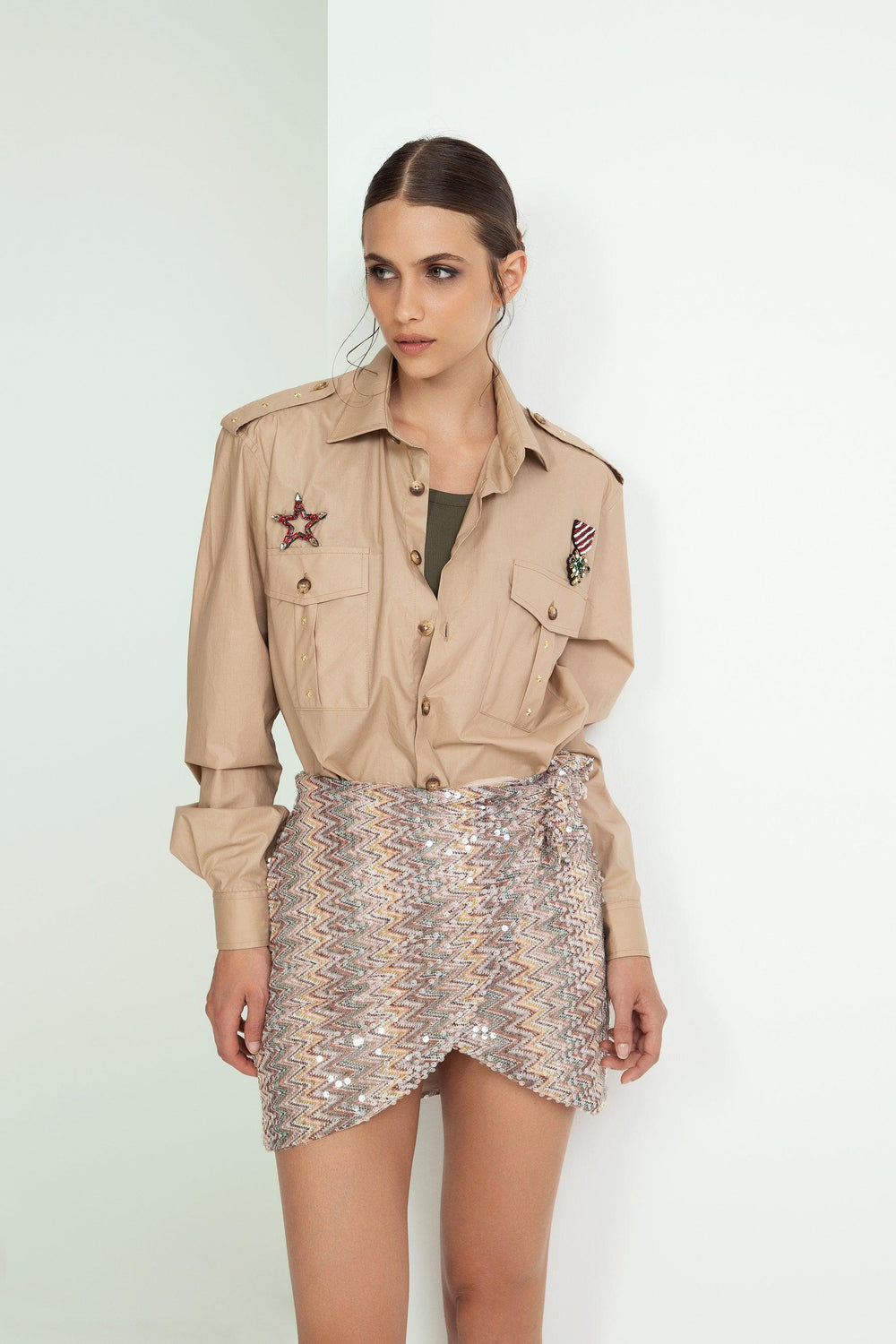 ODI ET AMO CAMICIA MIL. STELLE