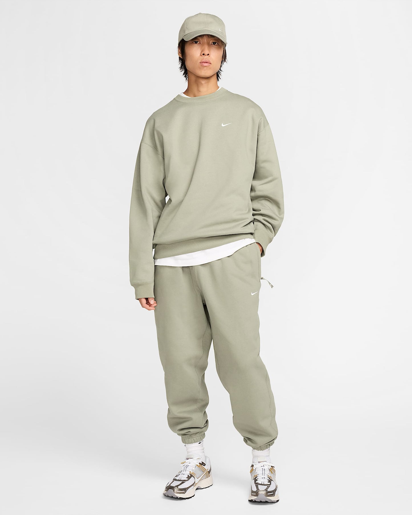 NIKE FELPA GIROCOLLO SPORTWEAR