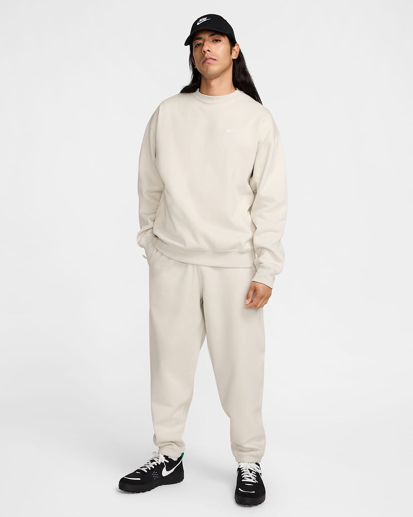 NIKE FELPA GIROCOLLO SPORTWEAR