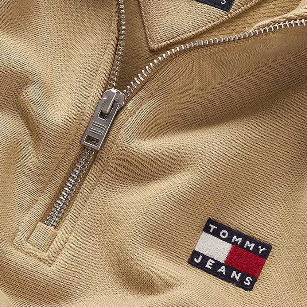 TOMMY JEANS TJM RELAXED BADGE 1/4 ZIP