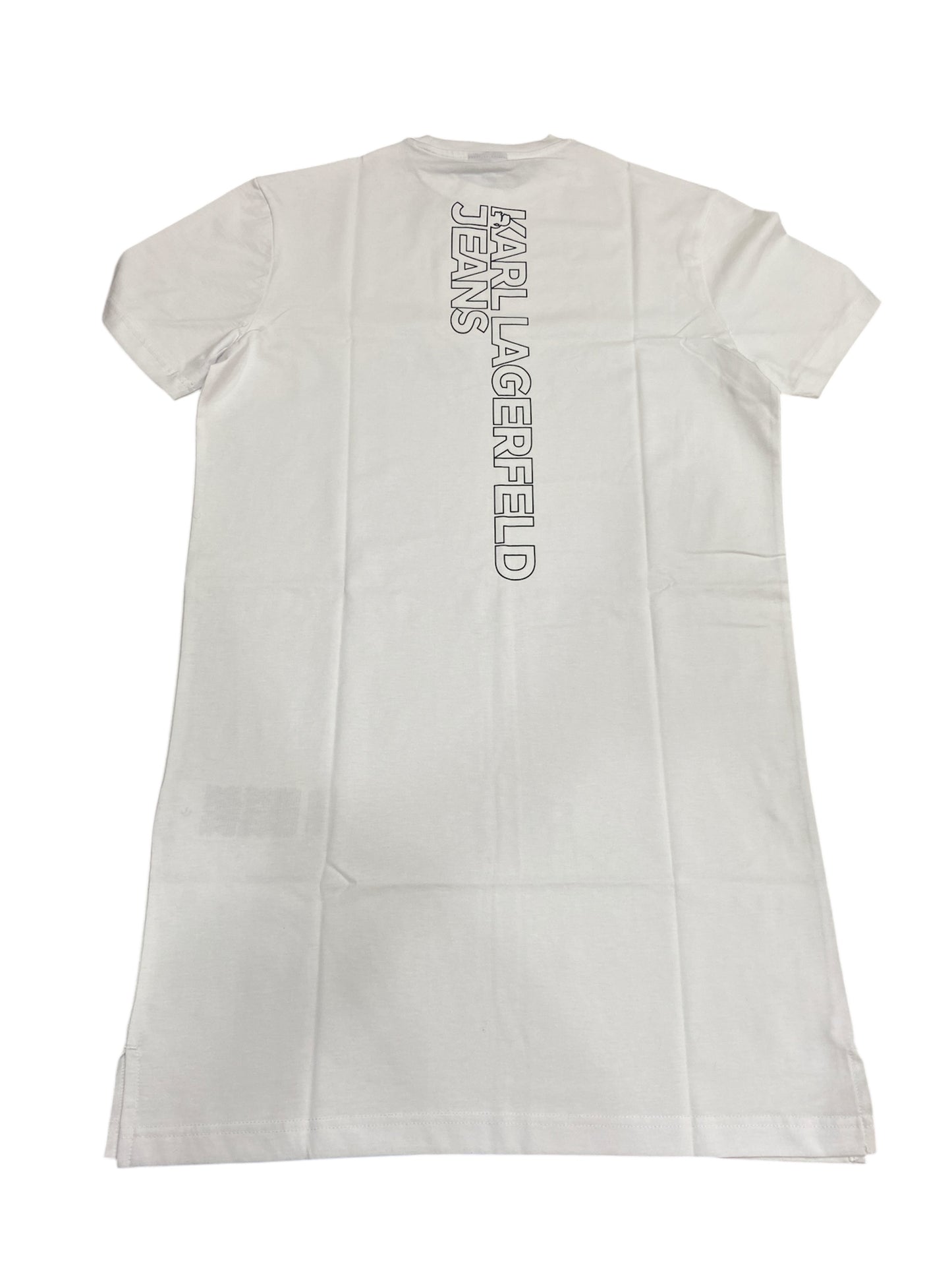 KARL LAGERFELD LOGO TEE DRESS